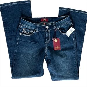 NWT - ONE 5 ONE Jeans Bling Pockets Size 4